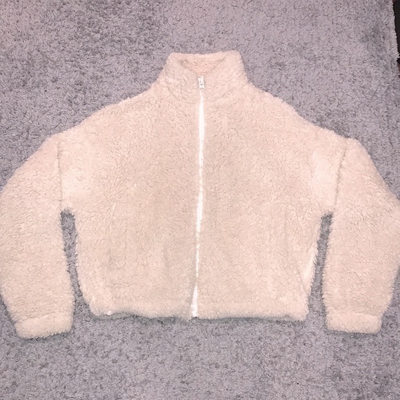 Garage Soft zip-up Teddy Jacket. New Never Used - Picture 1 of 4